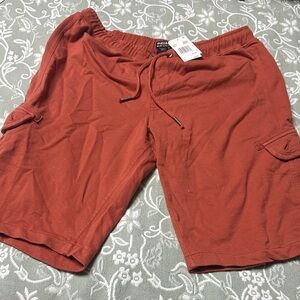 Buffalo David Bitton Men's Rust Cargo Shorts